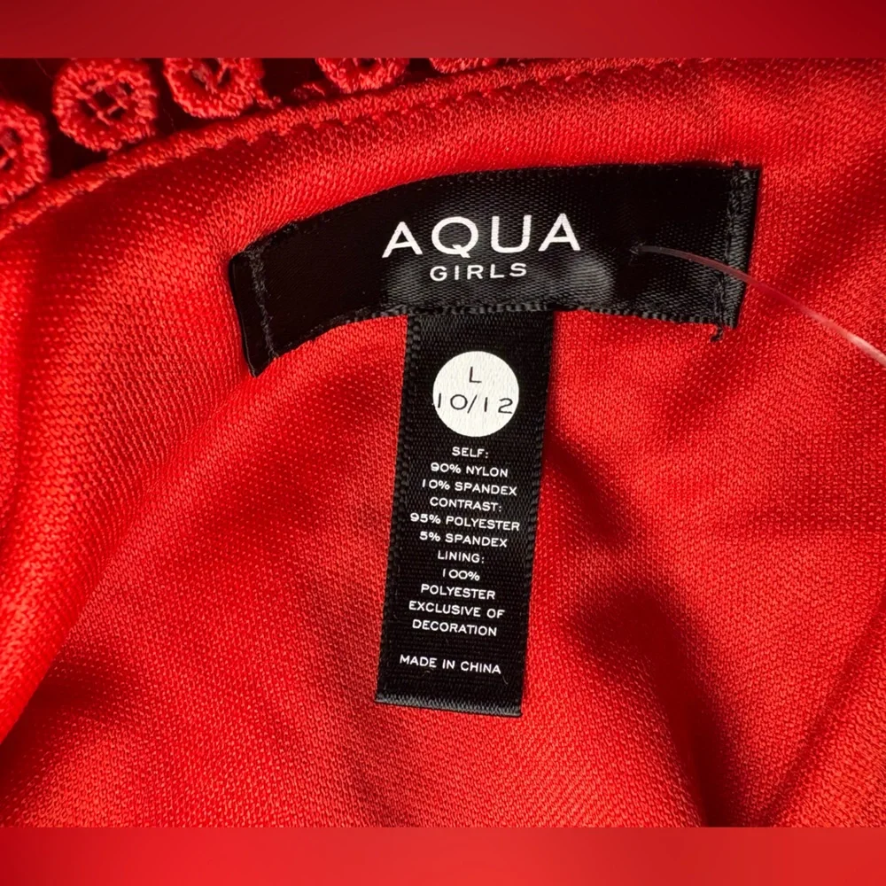Aqua elegant red